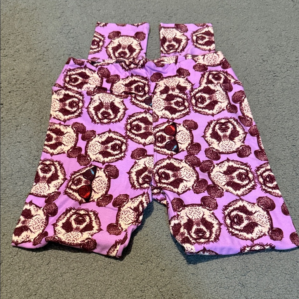 LuLaRoe Purple Panda Print